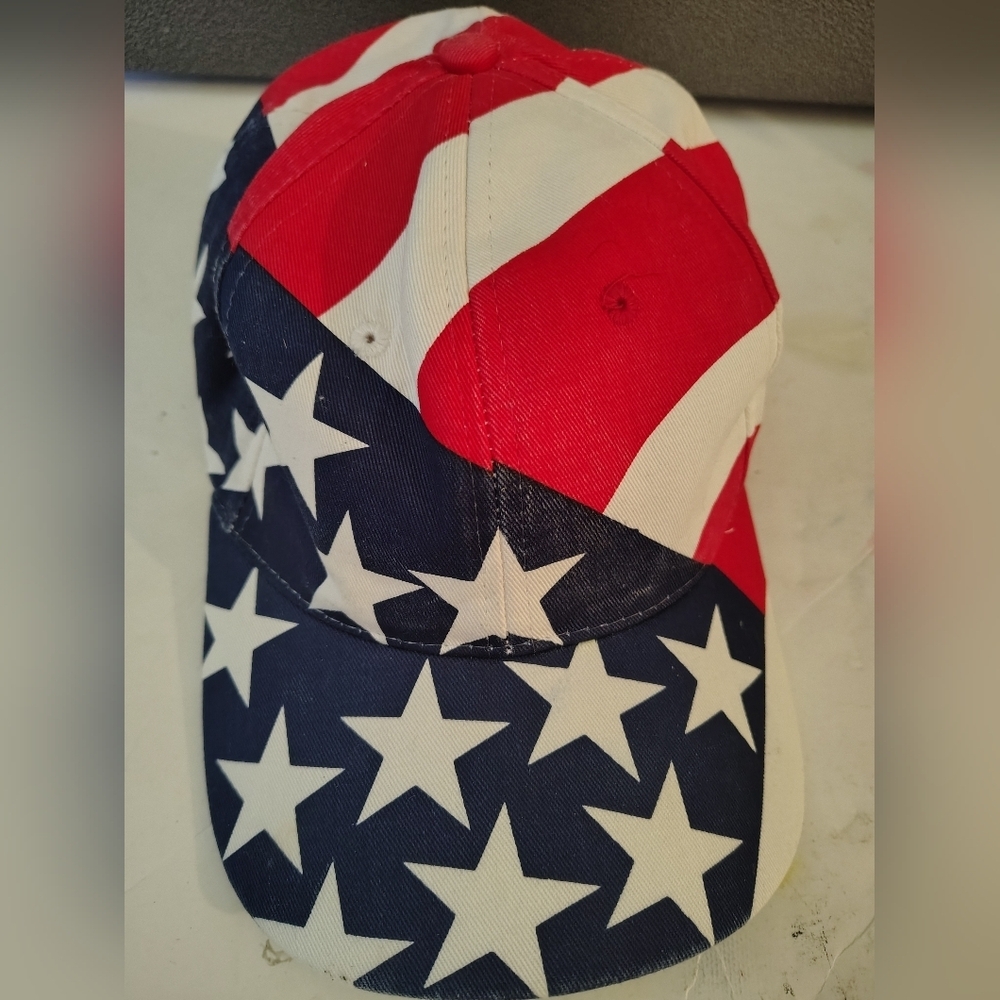 Vintage 90s Team USA 1996 Atlanta Olympics Flag Logo All Over Hanes Snapback